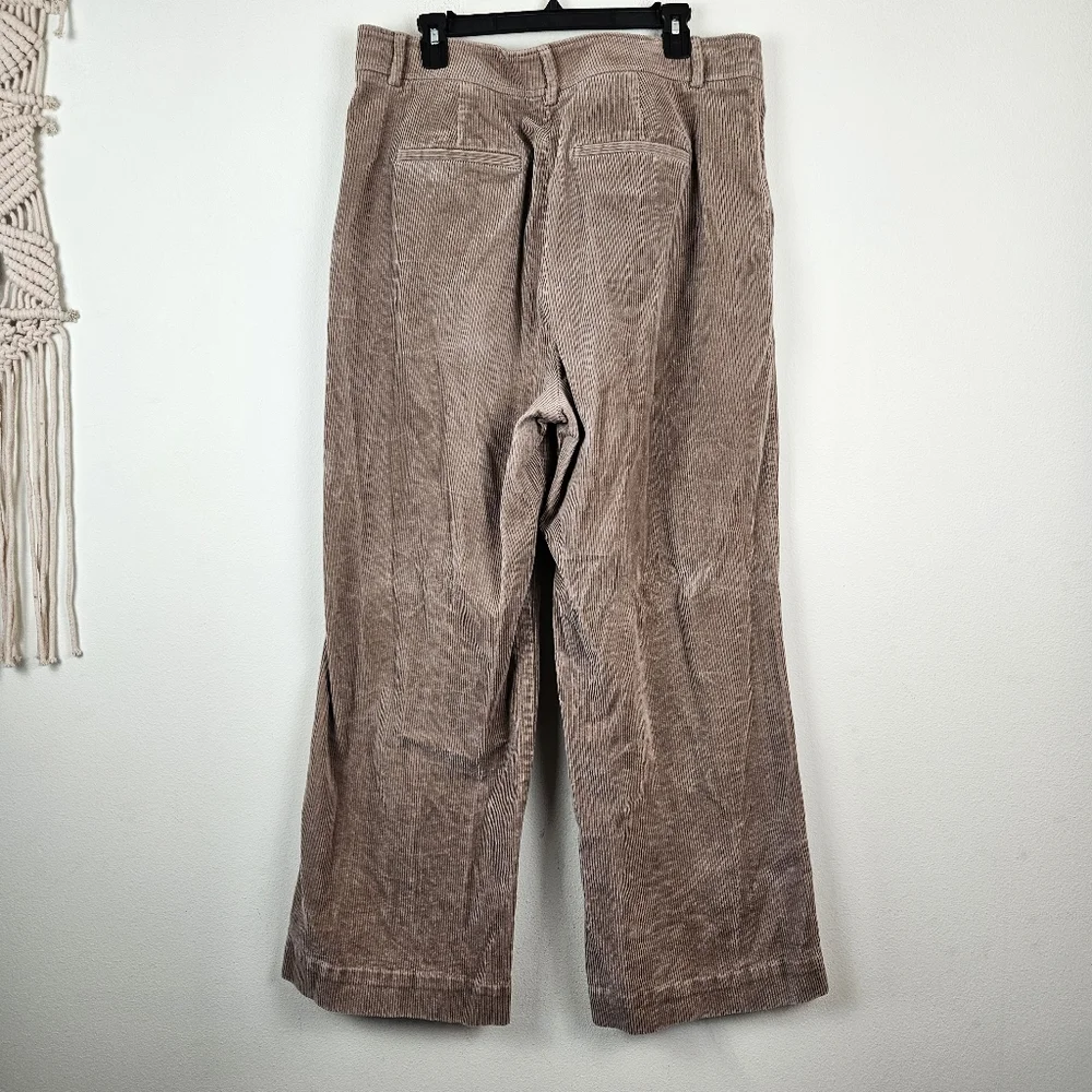 Women's Tan Corduroy Pants - Picture 4 of 7